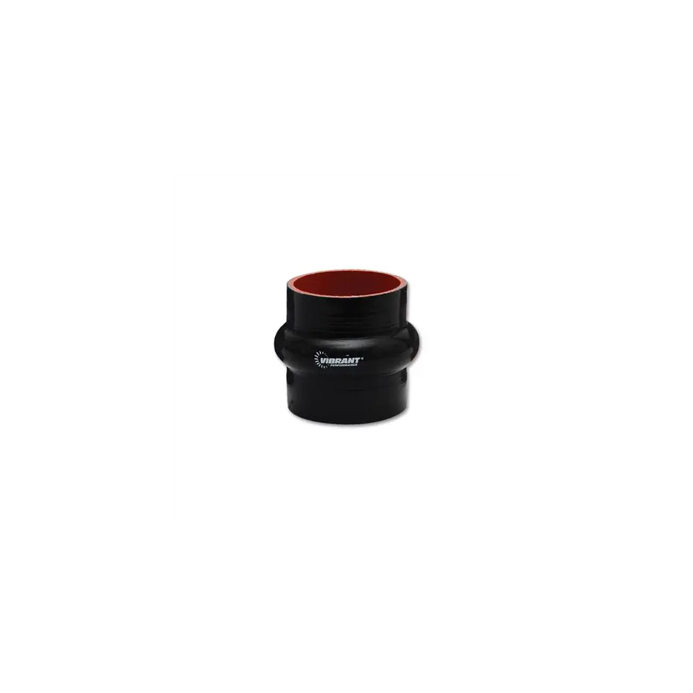 Vibrant - 2732 - Hump Hose Coupler, 2.50 in. I.D. x 3.00 in. long - Black - VIB2732